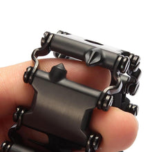 Load image into Gallery viewer, 29 in 1 Stainless Steel Gadgets Wearable Emergency Multi Tool Bracelet - Yososo Mart
