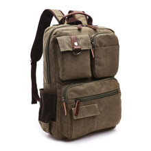 Load image into Gallery viewer, Retro Canvas Laptop Backpack For Students - Yososo Mart
