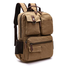 Load image into Gallery viewer, Retro Canvas Laptop Backpack For Students - Yososo Mart
