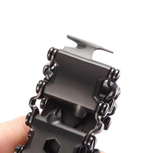Load image into Gallery viewer, 29 in 1 Stainless Steel Gadgets Wearable Emergency Multi Tool Bracelet - Yososo Mart
