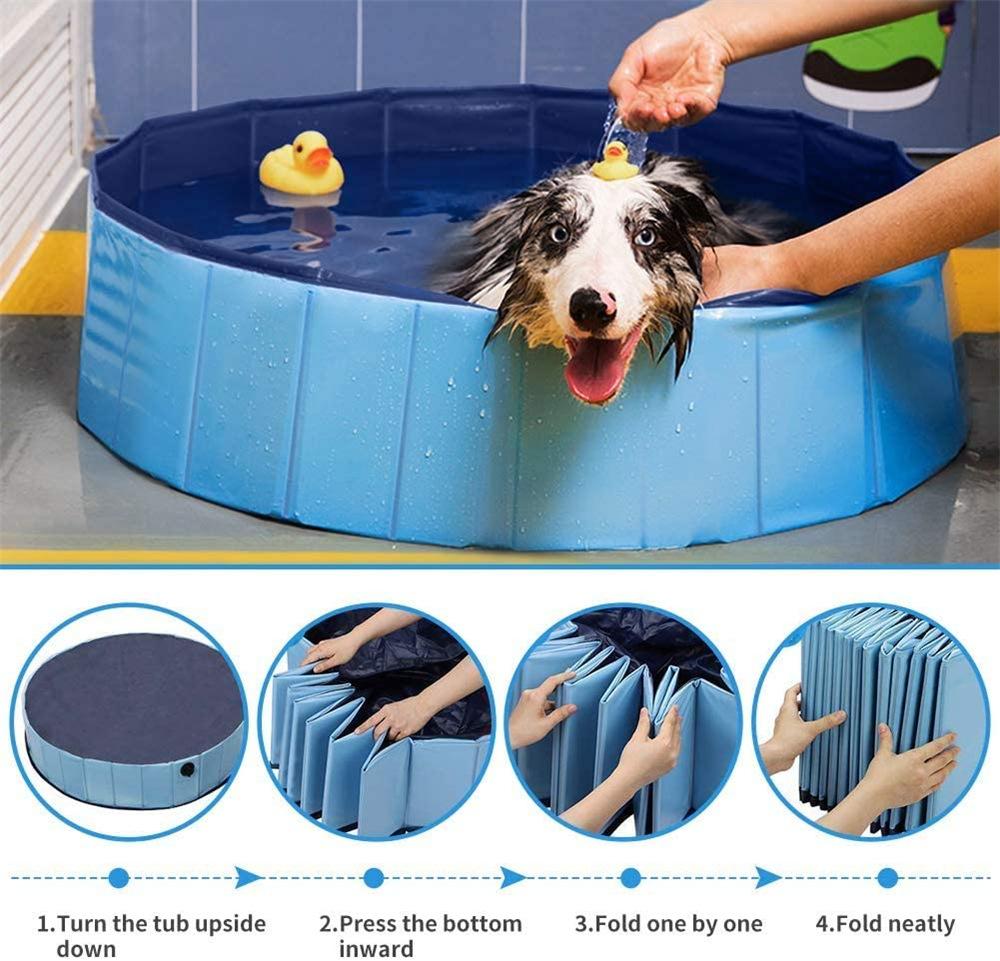 Portable Pet Swimming Dog Pool For Outdoor Big And Small Pets Yososo Mart