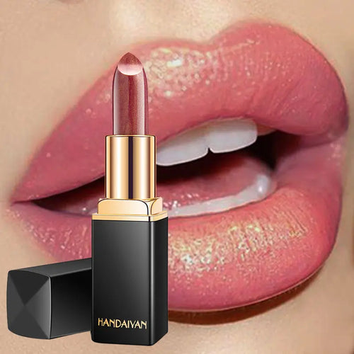 Classy Waterproof Shimmer Long Lasting Pigment Lipstick Yososo Mart