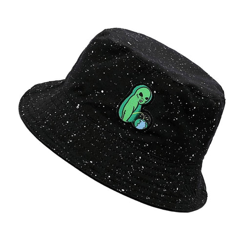 Unisex Double-Side Alien Cool Bucket Hat - Yososo Mart
