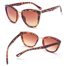Lade das Bild in den Galerie-Viewer, Cateye Vintage Gradient Sunglasses UV400 For Women Retro Eyewear Yososo Mart
