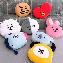 Load image into Gallery viewer, Cute Animal Plush Doll BT21 Face Pillow Yososo Mart
