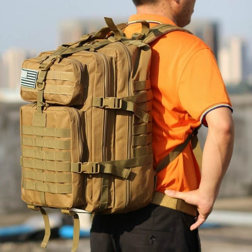 Upgraded 50L Large Capacity Tactical Military Rucksack Backpacks For Outdoor - Yososo Mart