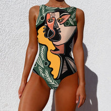 Carica l&#39;immagine nel visualizzatore di Gallery, Retro Pop Art Swimwear One Piece Swimsuit Yososo Mart
