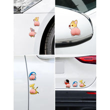 Carregar imagem no visualizador da galeria, Universal 3D Cute Cartoon Butt Anti-Collision Car Stickers Phone Stickers - Yososo Mart
