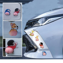Lade das Bild in den Galerie-Viewer, Universal 3D Cute Cartoon Butt Anti-Collision Car Stickers Phone Stickers - Yososo Mart
