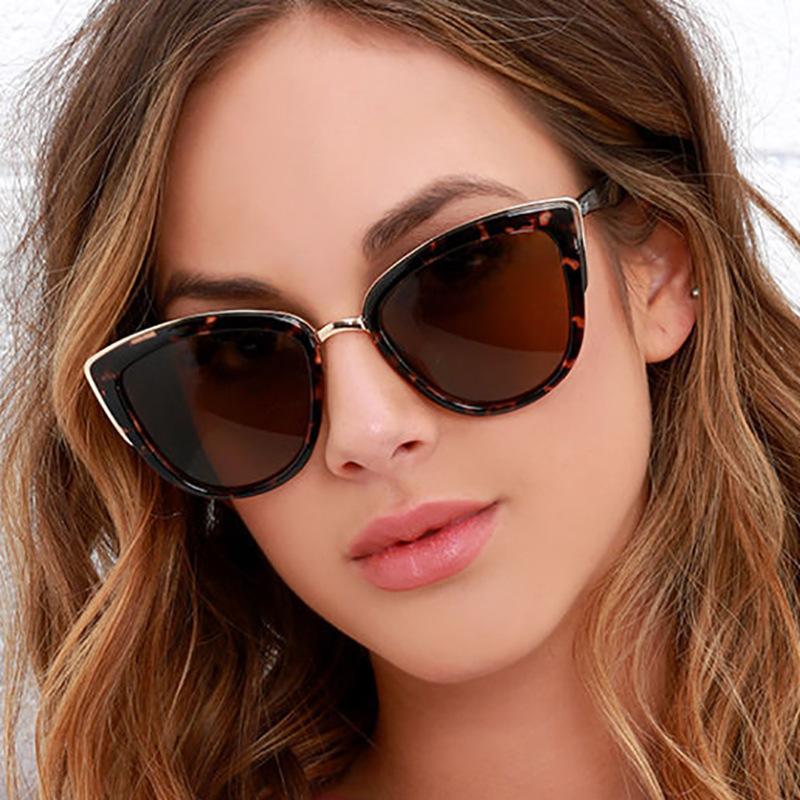 Cateye Vintage Gradient Sunglasses UV400 For Women Retro Eyewear Yososo Mart