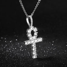 Lade das Bild in den Galerie-Viewer, Diamond Cross Necklace Gold Silver Chain Yososo Mart

