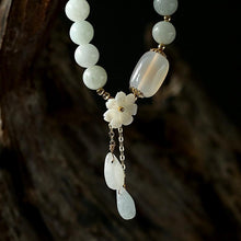 Lade das Bild in den Galerie-Viewer, Natural Emerald Jade Bracelet &amp; Agate Beads Yososo Mart
