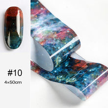 Lade das Bild in den Galerie-Viewer, NeraPo Marble Nail Art Transfer Foil Sticker 4X100CM Yososo Mart
