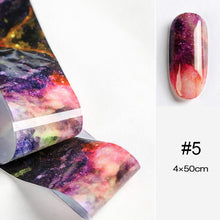Carica l&#39;immagine nel visualizzatore di Gallery, NeraPo Marble Nail Art Transfer Foil Sticker 4X100CM Yososo Mart
