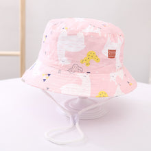Cargar imagen en el visor de la galería, Children Unisex Cotton Bucket Hat For 0-9 Years Old Yososo Mart
