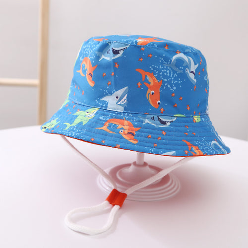 Children Unisex Cotton Bucket Hat For 0-9 Years Old - Yososo Mart