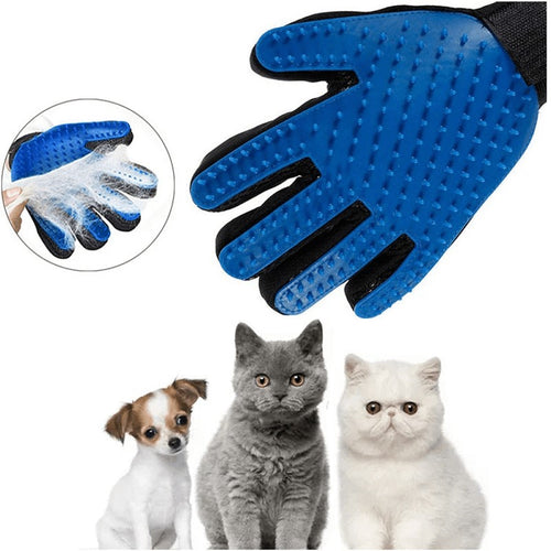 Pets Grooming Glove For Cat & Dog Bathing Combing Hair Removal - Yososo Mart
