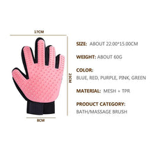 Charger l&#39;image dans la galerie, Pets Grooming Glove For Cat &amp; Dog Bathing Combing Hair Removal Yososo Mart
