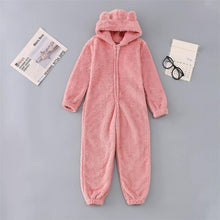 Load image into Gallery viewer, Trendy Hooded Adult Onesie Plush Pajamas Yososo Mart
