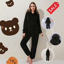Načíst obrázek do prohlížeče Galerie, Polar Breeslie™ Hooded Adult Bear Onesies Plush Pajamas 🎁Best Xmas Gift Idea🎁 - Yososo Mart

