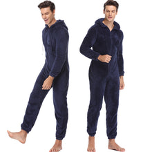 Cargar imagen en el visor de la galería, Men Plush Pajama Onesies For Trendy Hooded Adult Yososo Mart
